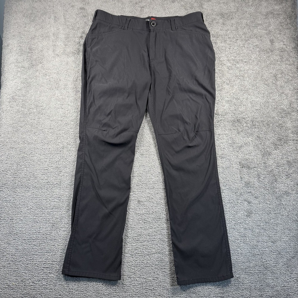 Howitzer JJ Racaza Mens Tactical Pants Black Stretch Nylon Articulated Knee 36